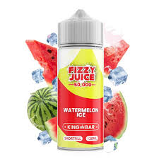 Fizzy watermelons with fruit juice
