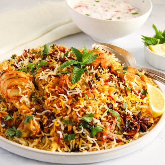 Chicken Biryani Recipe with Shan Masala