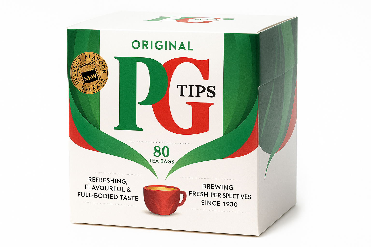 PG TIPS 80 Tea Bags PM