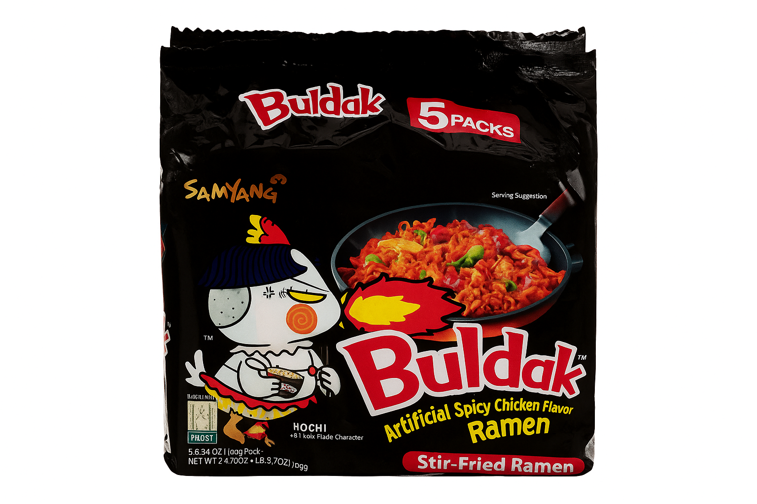 Samyang Hot Chicken Ramen 5 pack
