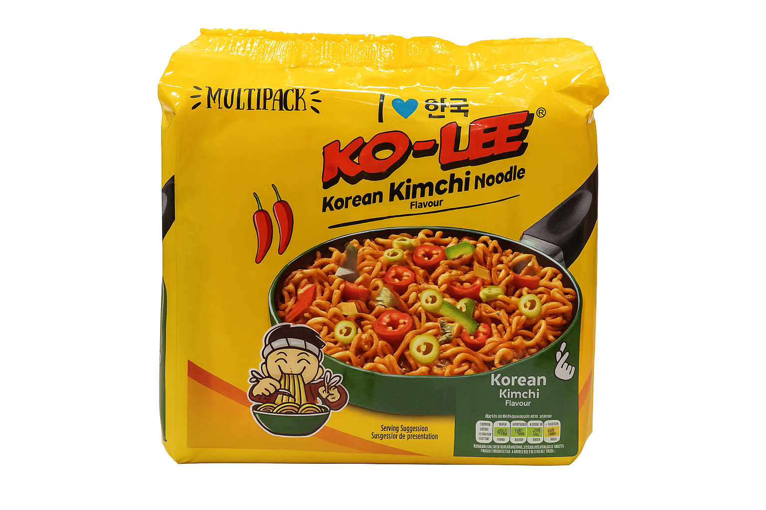 ko lee k0rean kimchi noodle