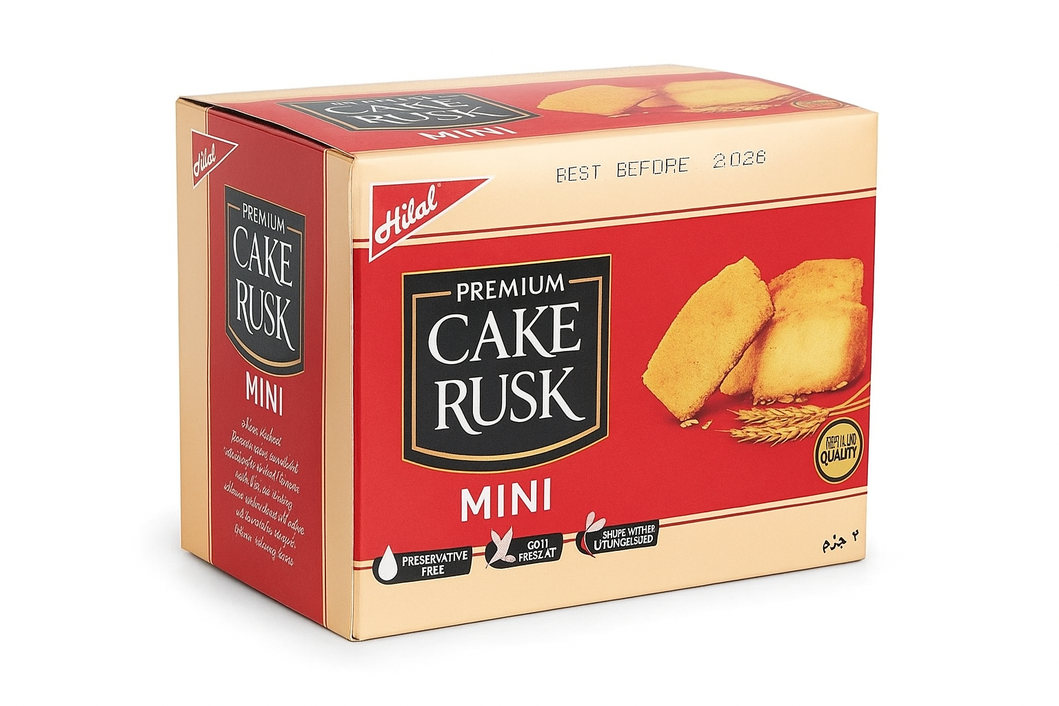 Hilal Cake Rusk Mini 6Pack