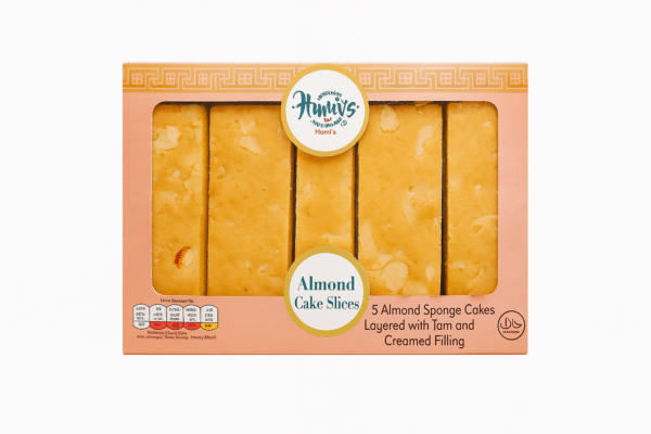 HUMIS ALMOND CAKE SLICE