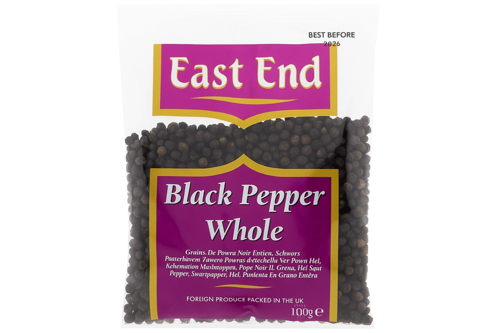 East End Black Pepper Whole 100g