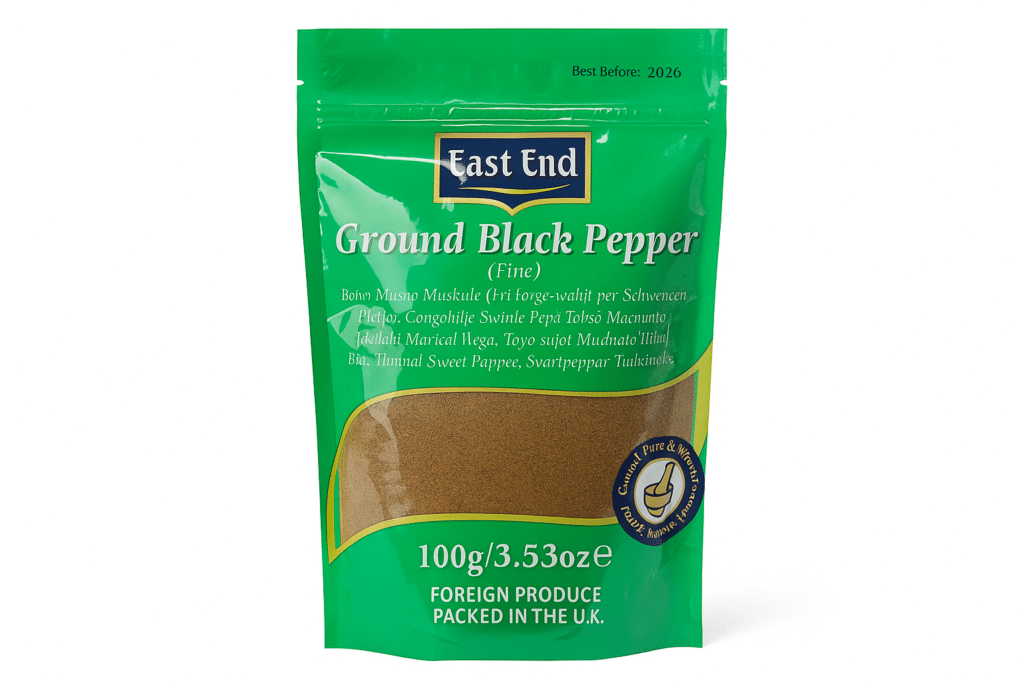 East End Ground black Pepper 100g