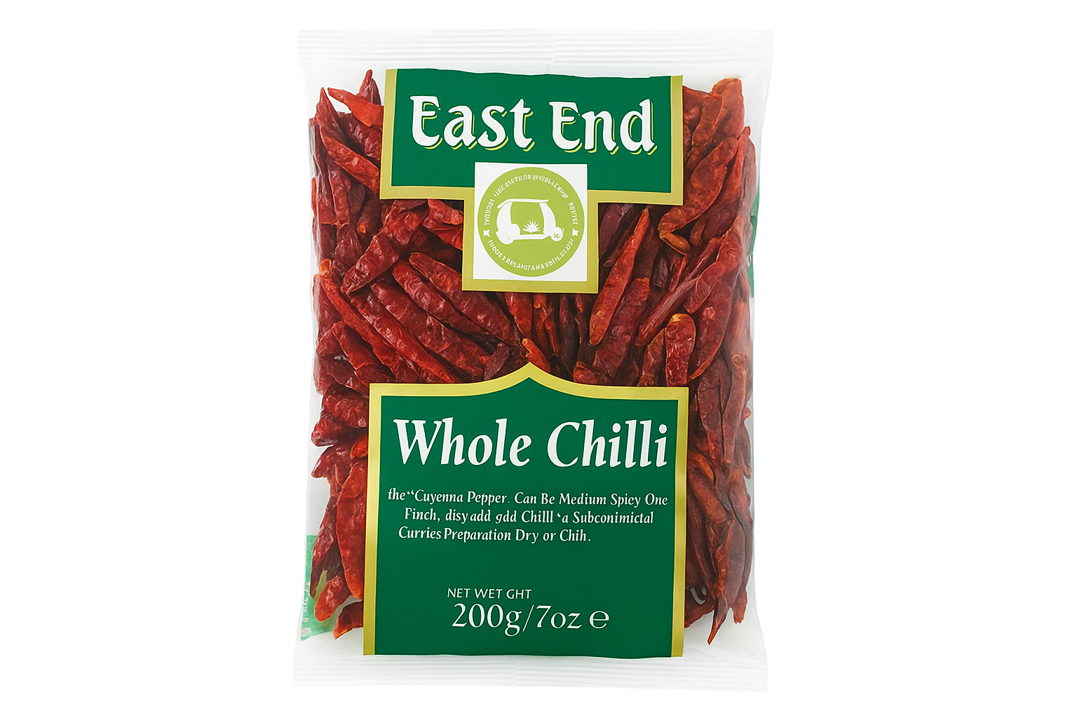 East End Whole Chilli 200g