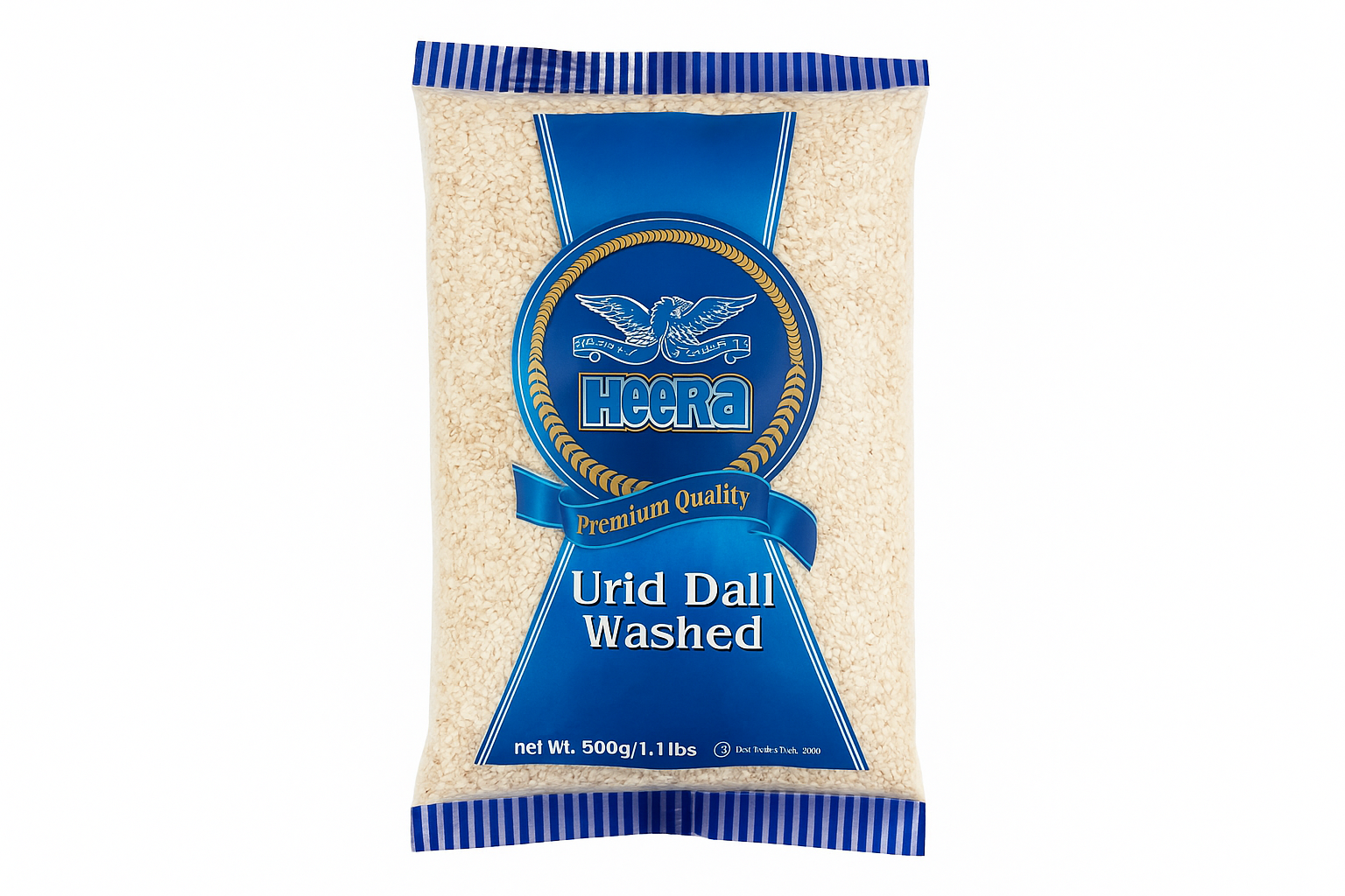 Heera Urid Dall Washed 500g