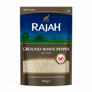 Rajah Ground White Pepper 100g