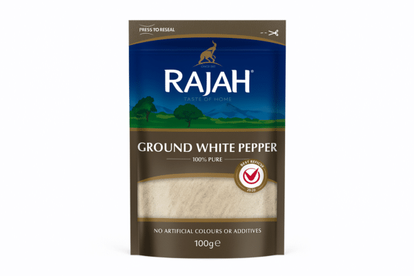 Rajah Ground White Pepper 100g