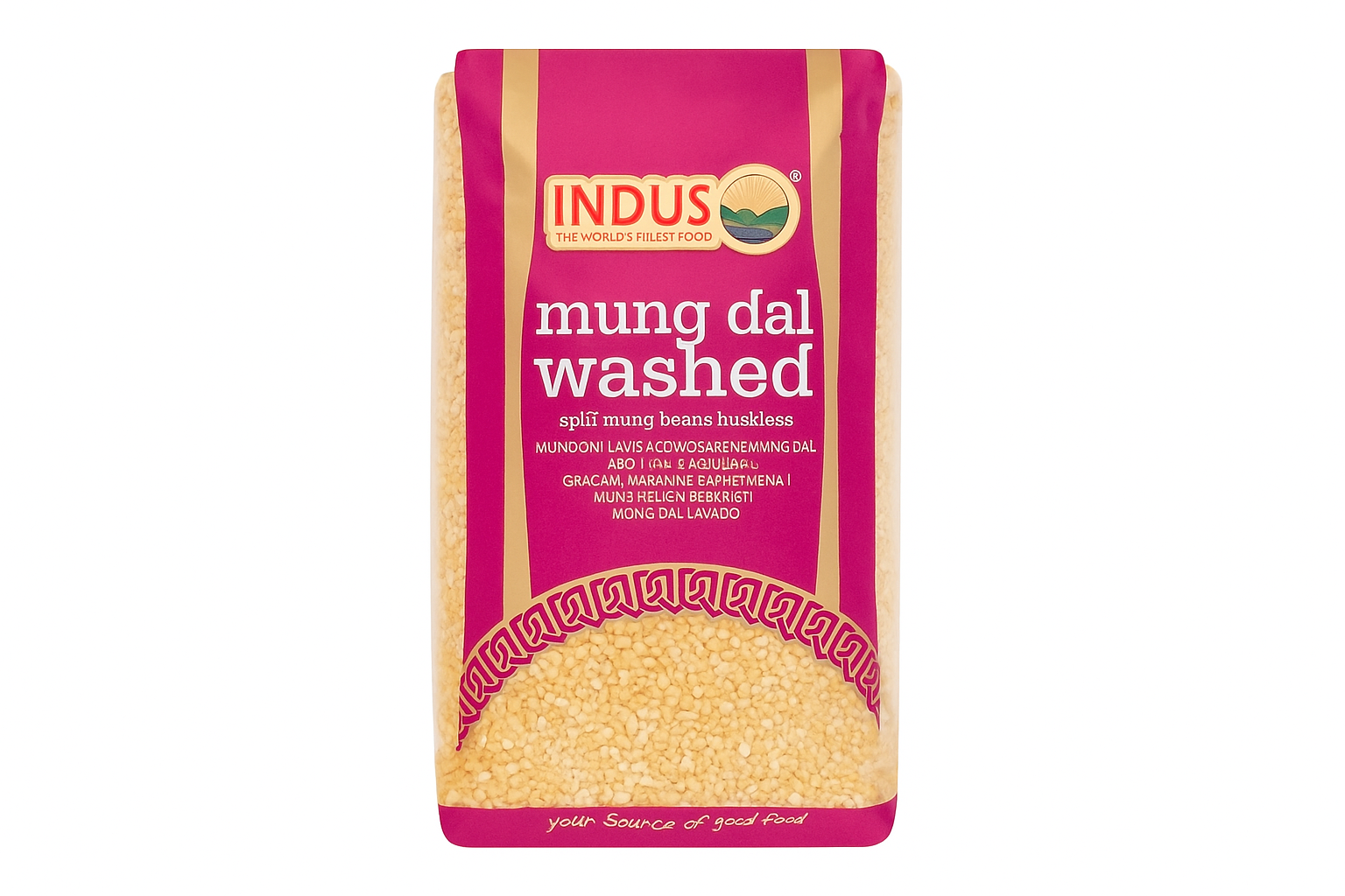 Mung Dal Washed