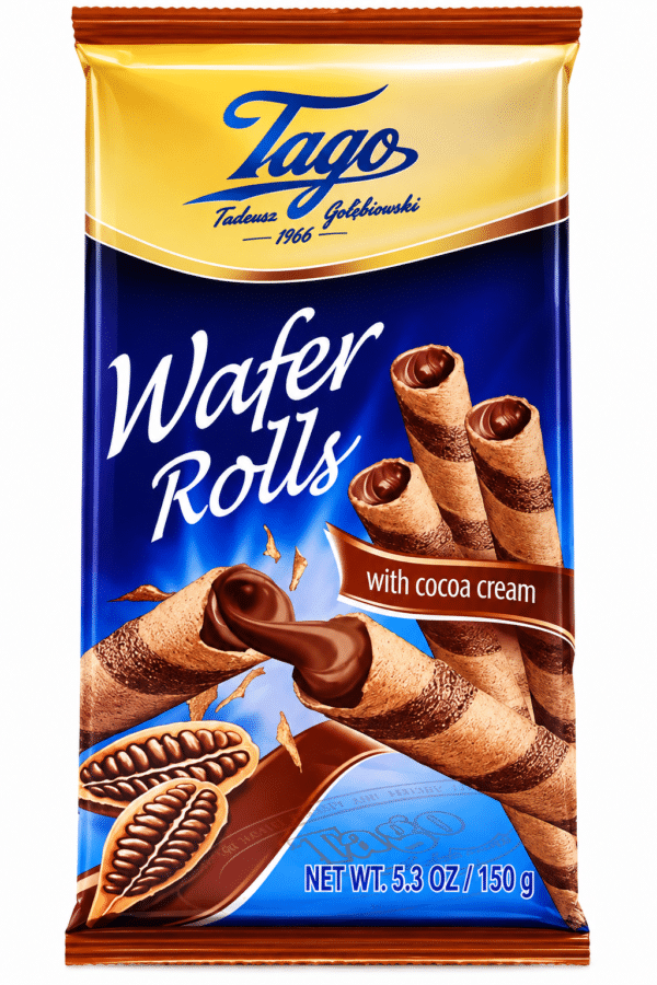 Tago Cocoa Wafer Rolls