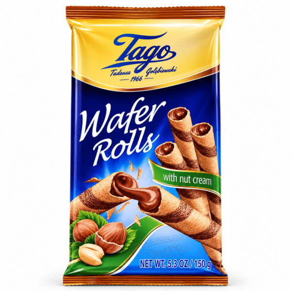 Tago Nut Wafer Rolls
