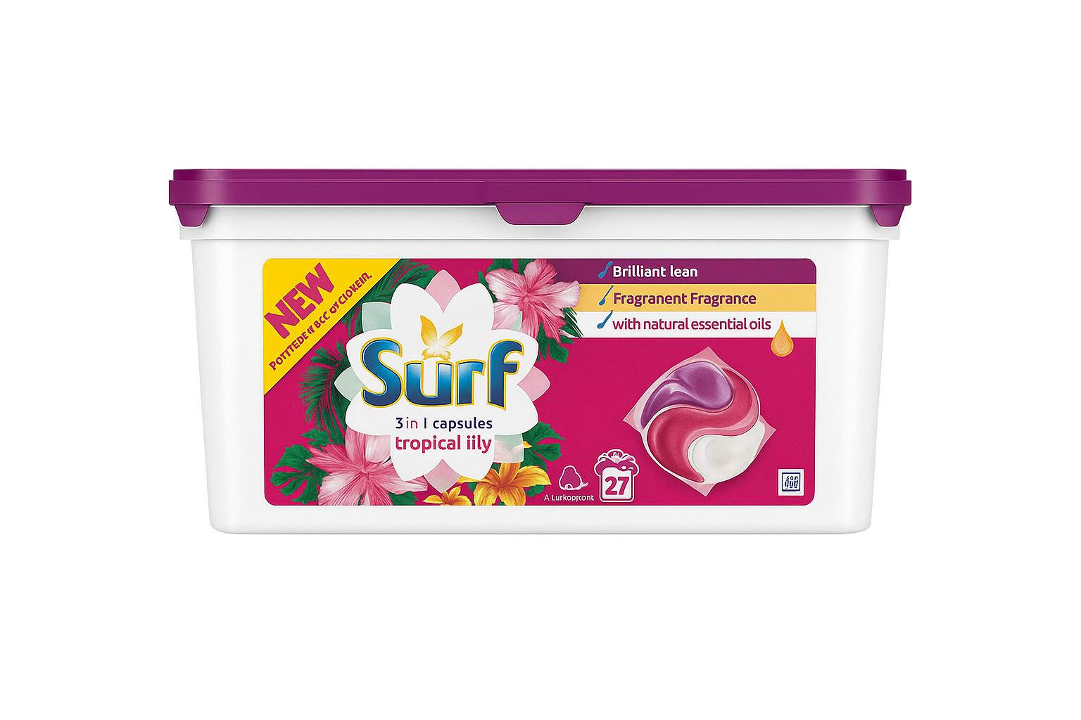 Surf 3 In Trop Lilly