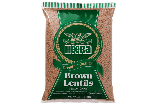 Heera Brown Lentils 2kg