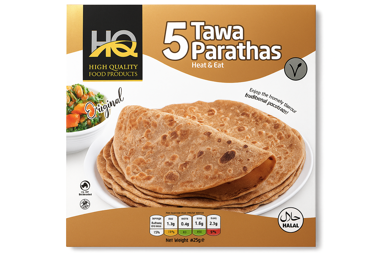 HQ 5 Tawa Parathas