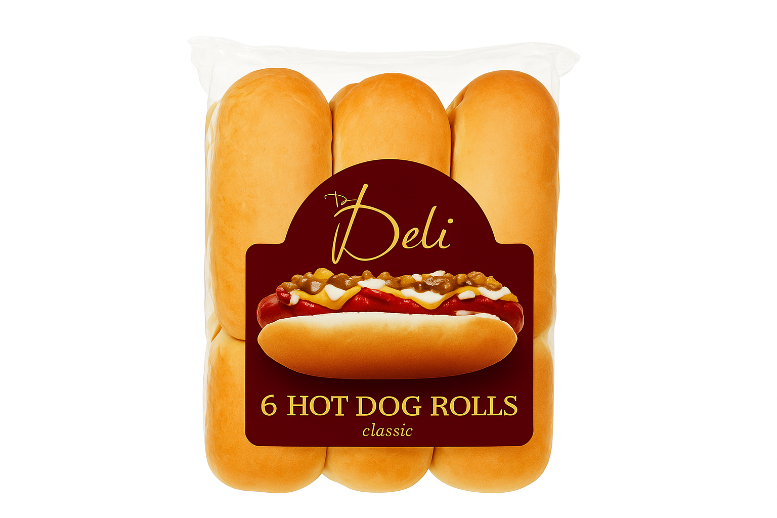 Regale Hot Dog Rolls x6
