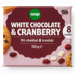 Es White Choc & Cranberry