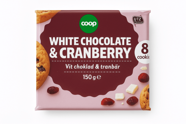 Es White Choc & Cranberry