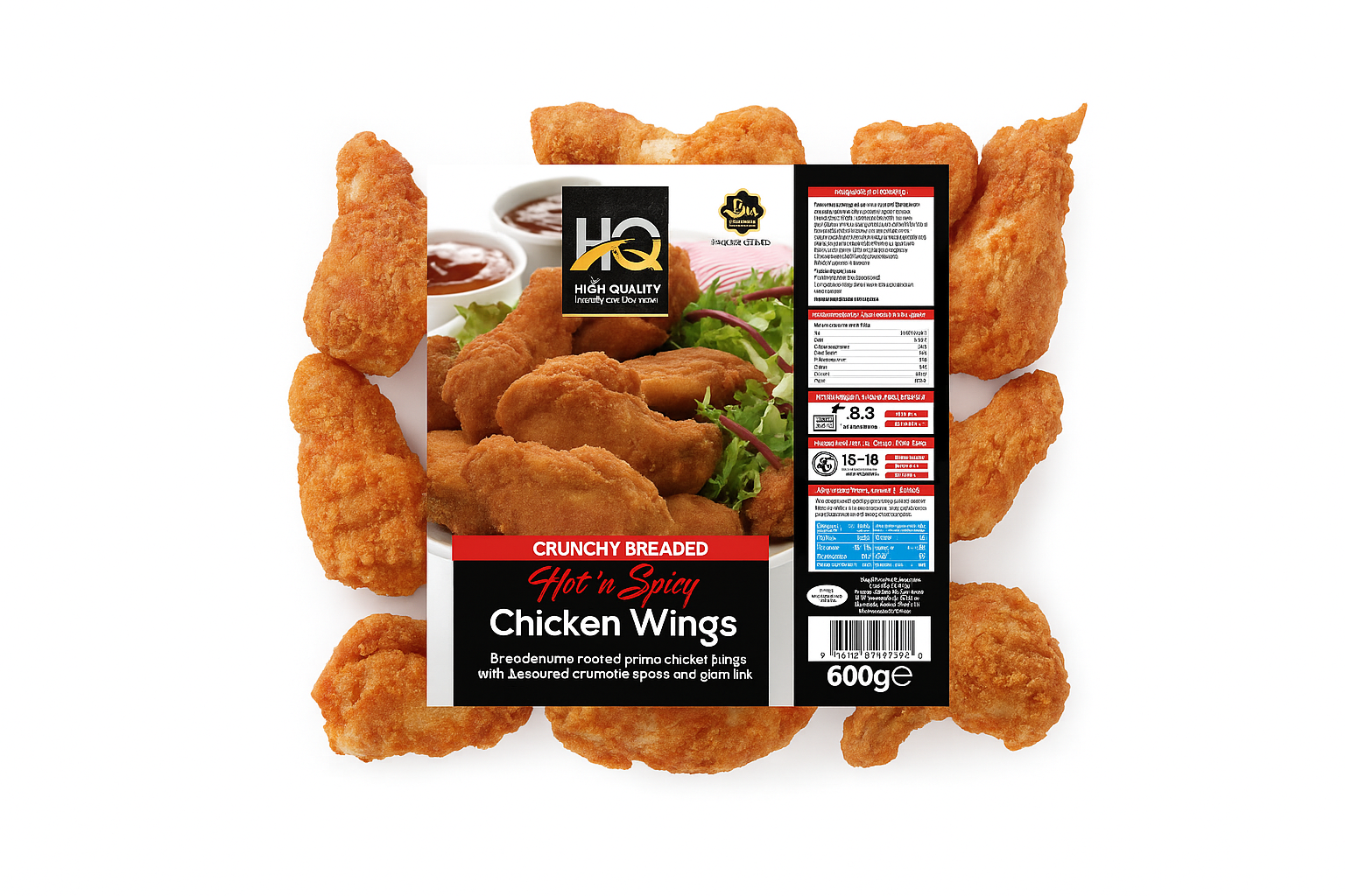 HOT AND SPICY CHICKEN WINGS
