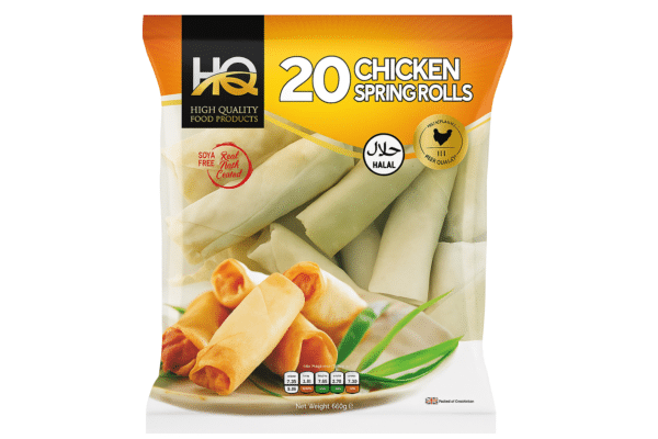 CHICKEN SPRING ROLLS