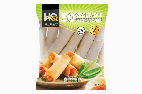 VEGETABLE SPRING ROLLS (50)