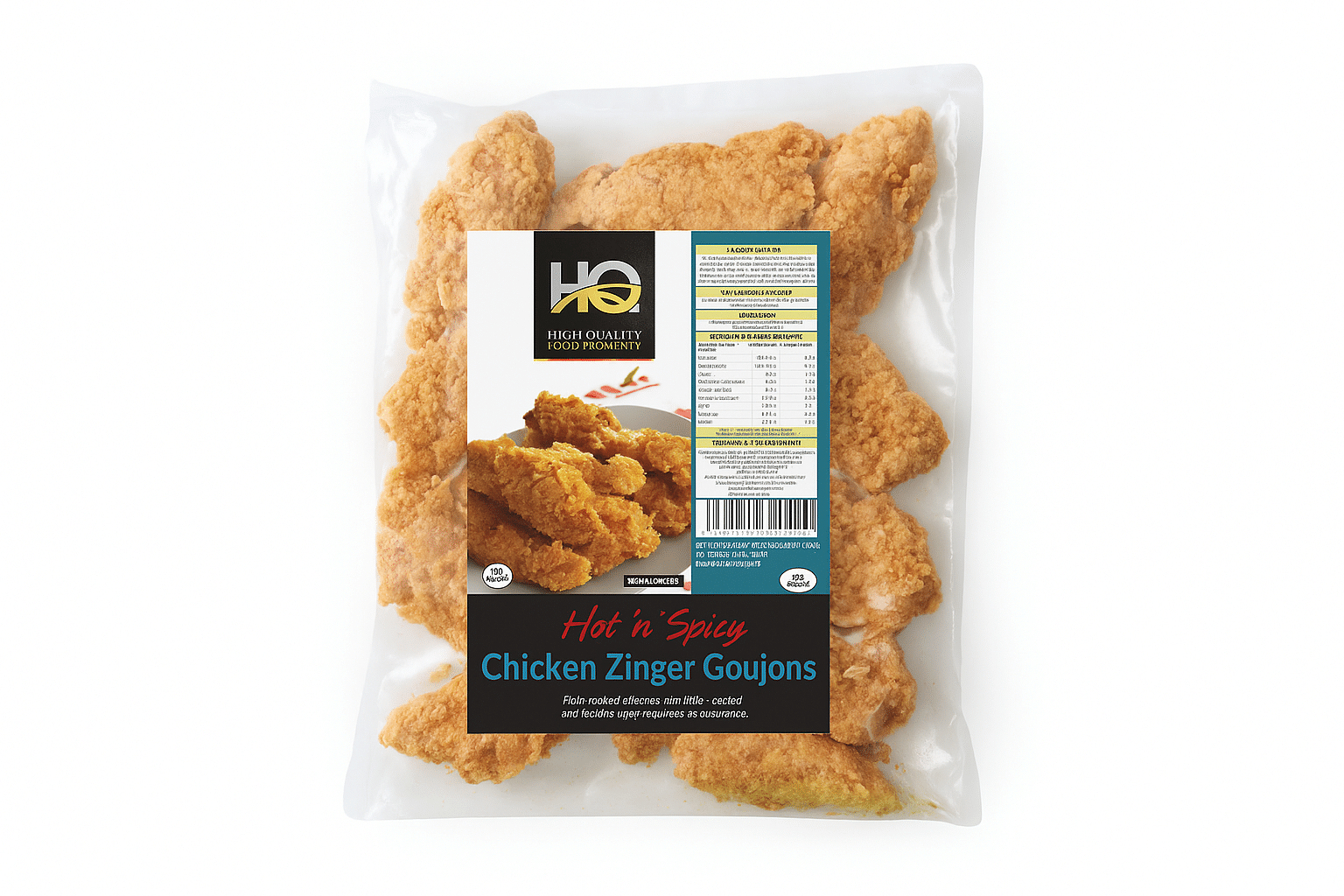 CHICKEN ZINGER GOUJONS