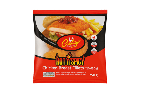 Hot&Spicy Chicken Breast 780g