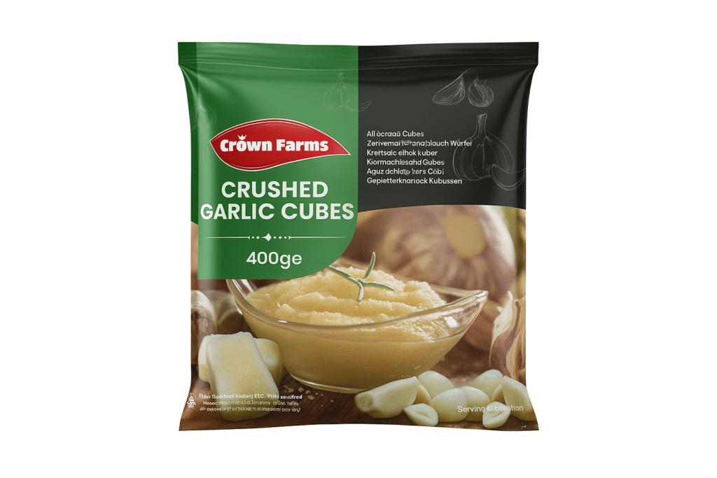 Crown Farm Garlic Cubes