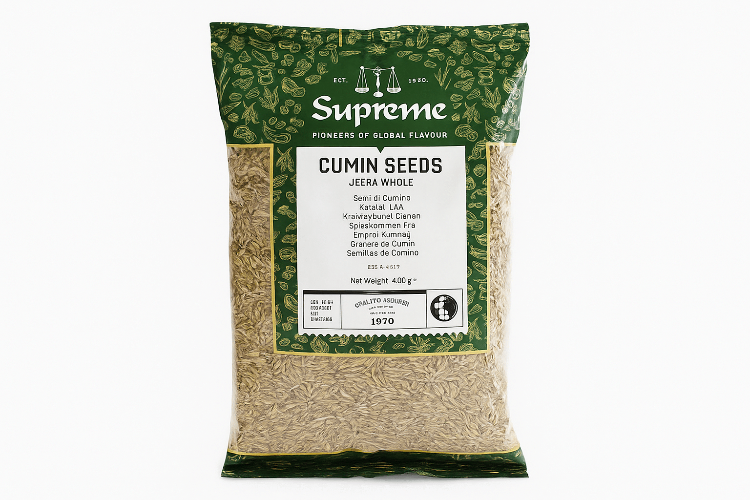 CUMIN SEEDS 400g
