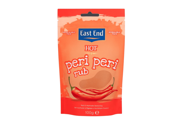 East End Hot Peri peri Rub 300g