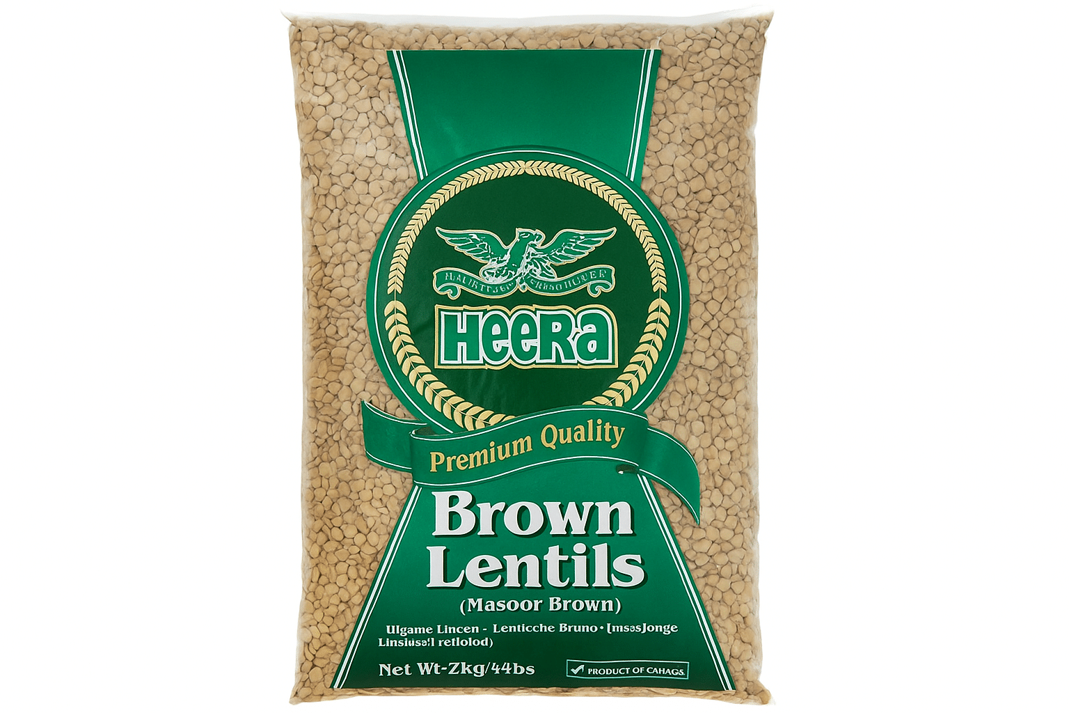 Heera Brown Lentils 500g