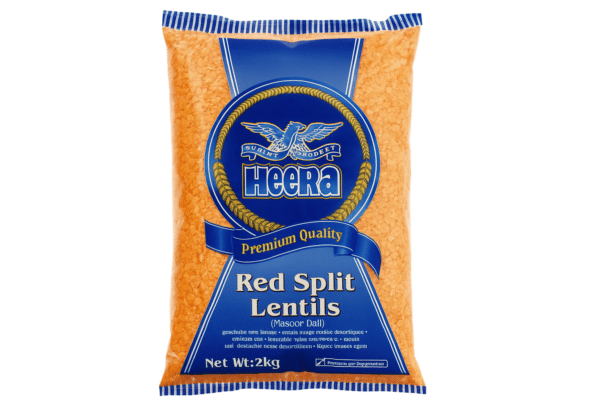 Heera Red Split Lentils 2Kg