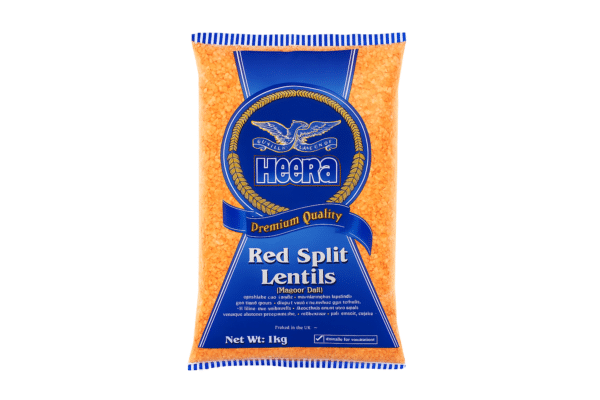 HEERA RED SPLIT LENTILS 1Kg