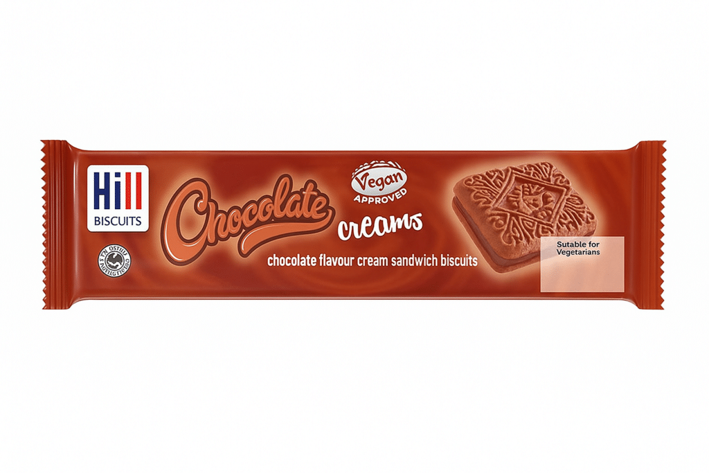 Hill Chocolate Cream Biscuits