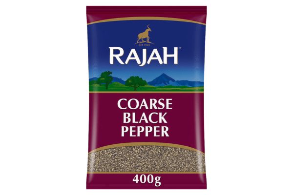 Rajah Coarse Black Pepper 400g