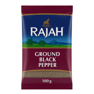 Rajah Ground Black Pepper 100g