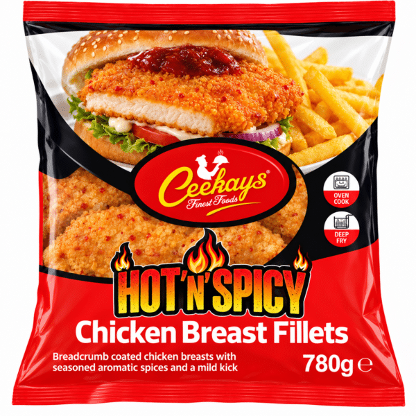 Ceekays Hot & Spicy Chicken Breast 780g
