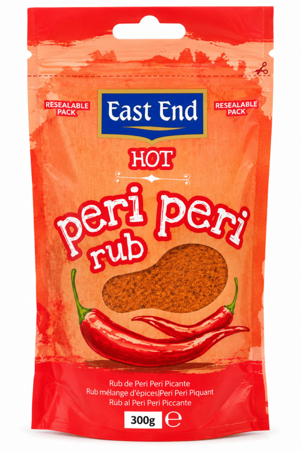 East End Hot Peri peri Rub 300g