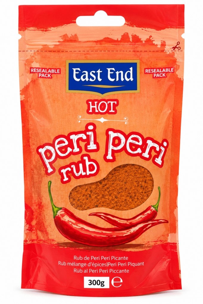 East End Hot Peri peri Rub 300g