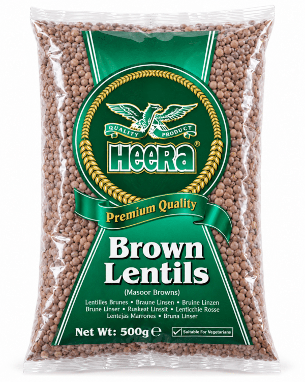 Heera Brown Lentils 500g