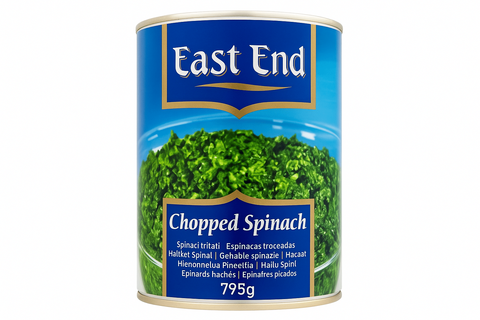 East End Chopped Spinach 795g