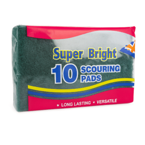 SUPER BRIGHT 10 SCOURING PADS