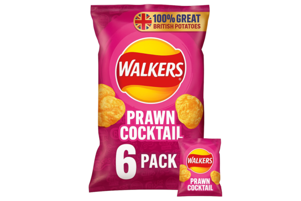 Walkers Prawn Cocktail 6 Pack