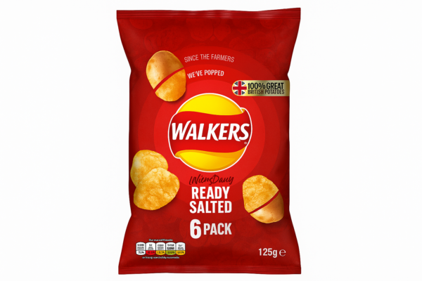 Walkers Ready Salted 6 Pack