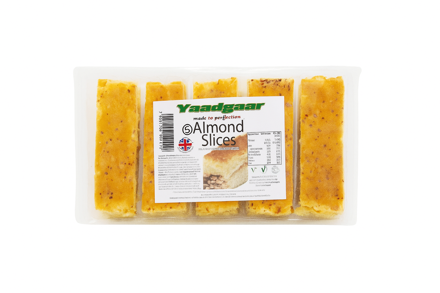 Yaadgaar Almond Slices