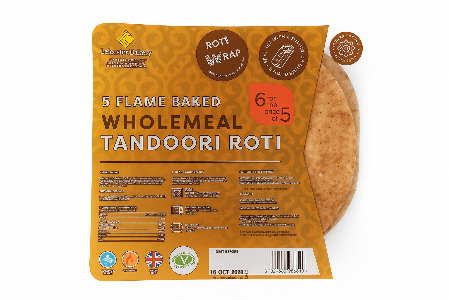 Leister Tandoori Roti