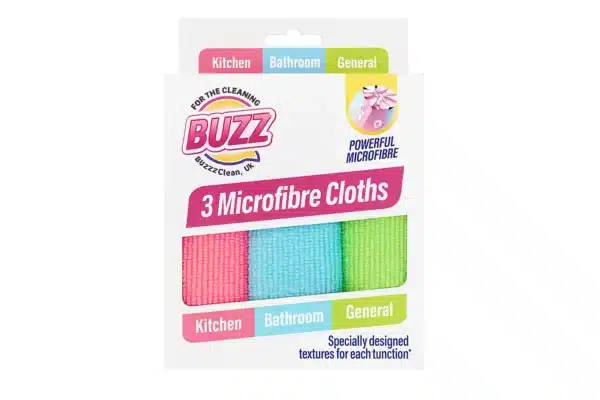 Buzz 3 Microfibre Cloths