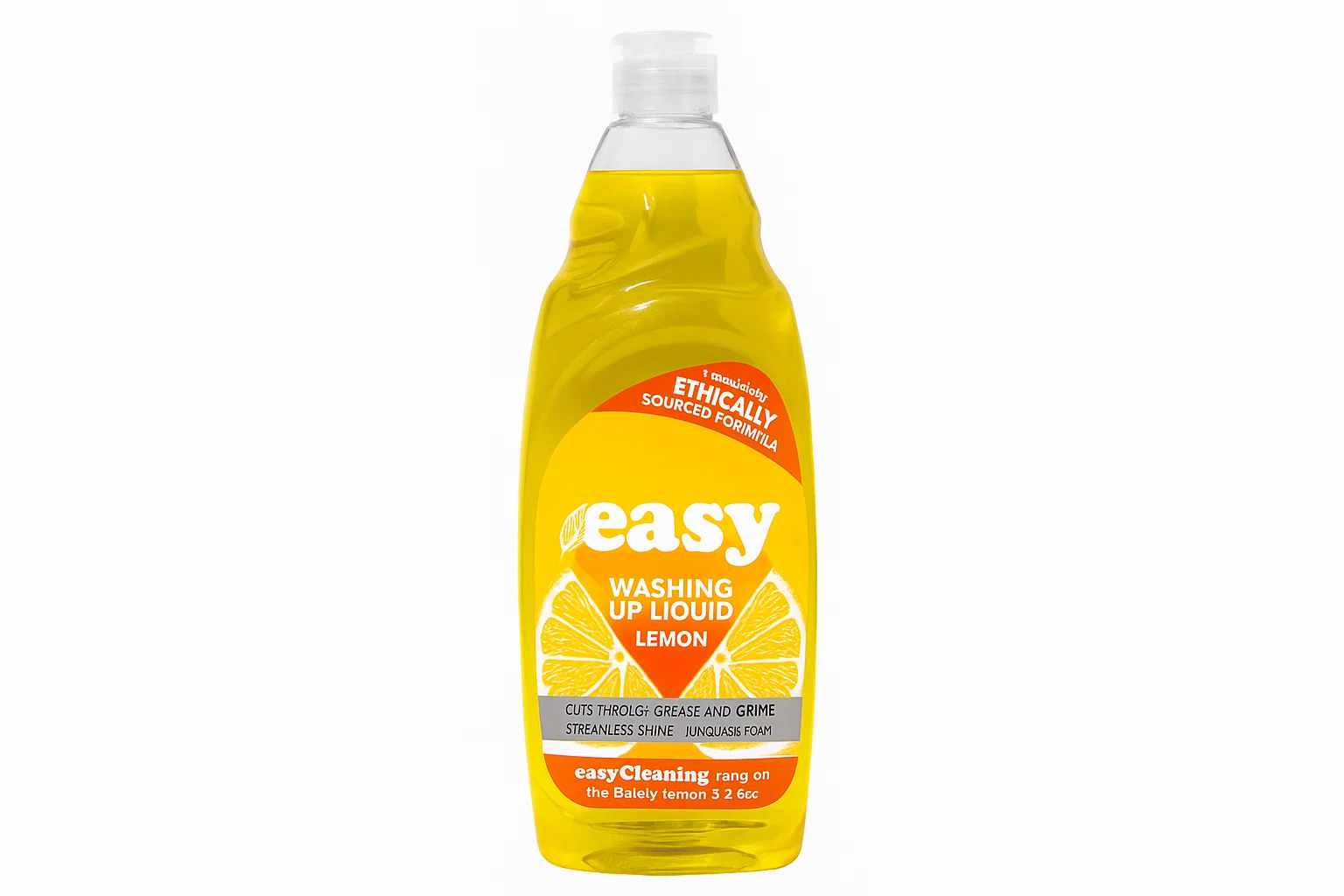 Easy Washing Up Liquid Lemon