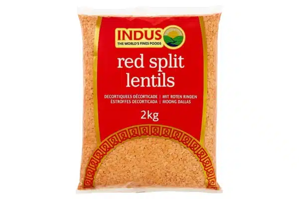 Indus Red Split Lentils 2 Kg