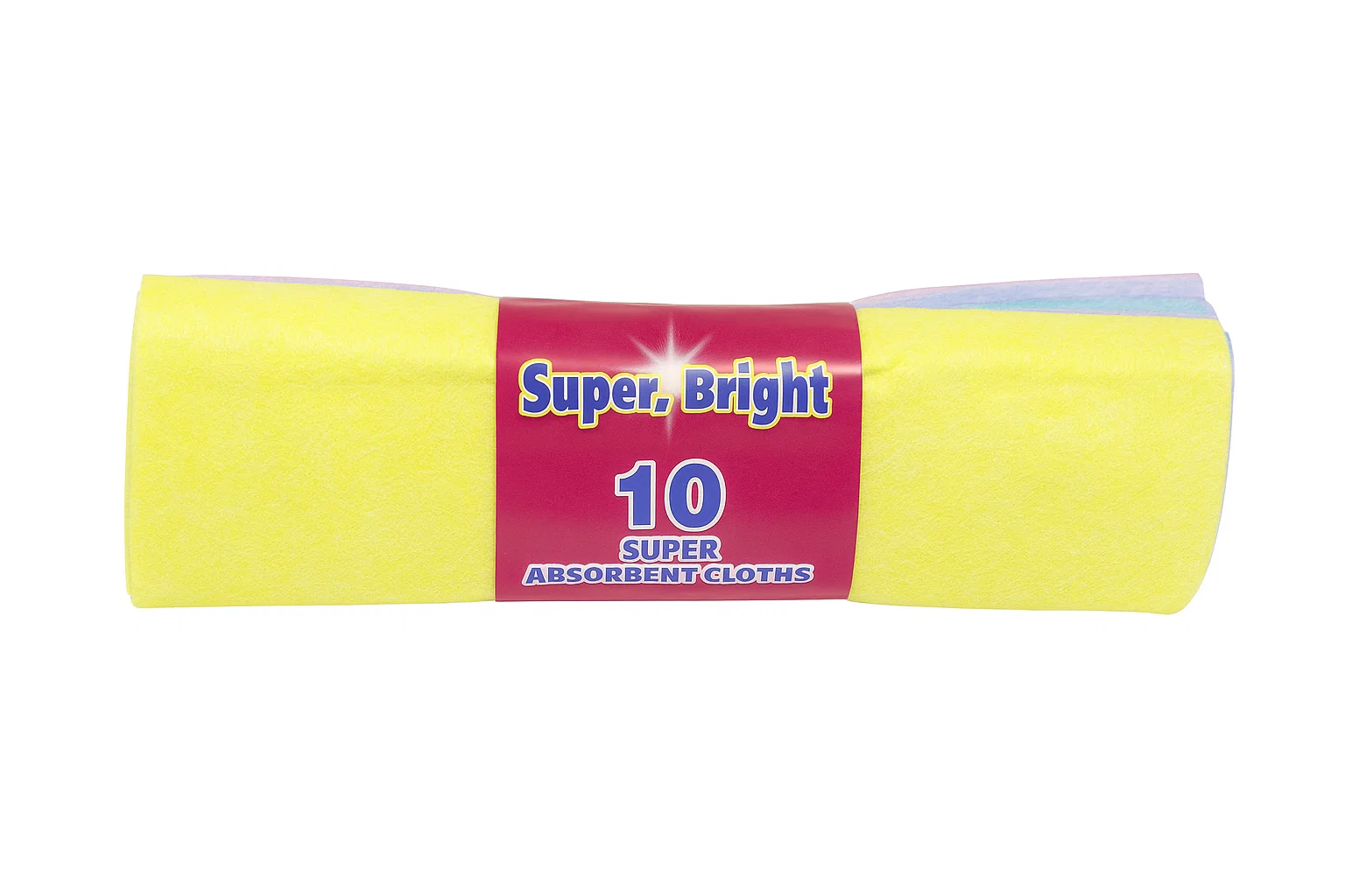 Super Bright 10 Absorbant Cloths